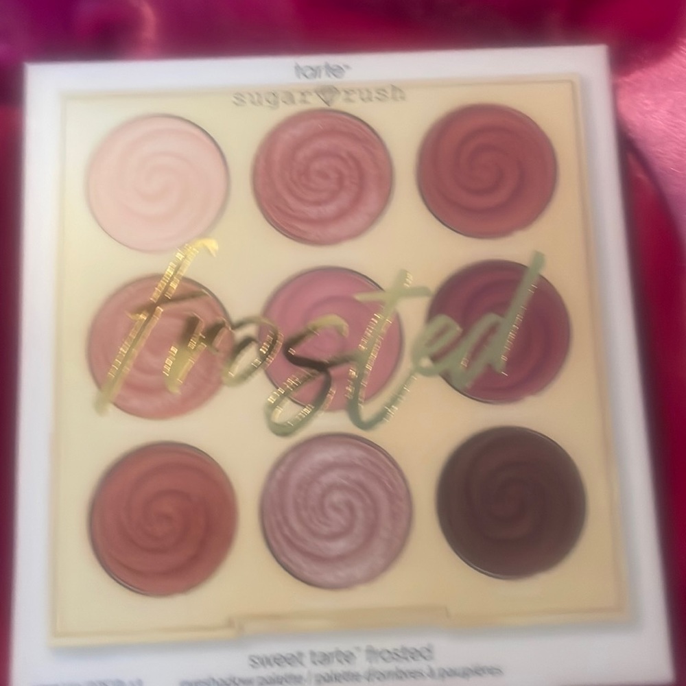 Tarte sugar, rush, frosted palette